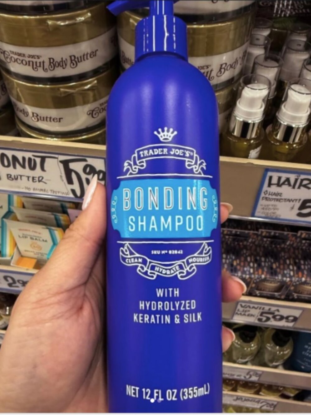Trader Joe's Bonding Shampoo NEW NWT